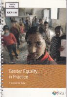 Gender equality in Practice (a manual for sida)